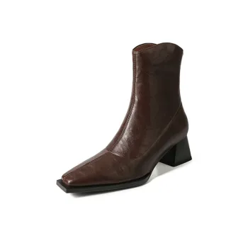 Echo&yolo Ankle Boots Women's Black/Brown