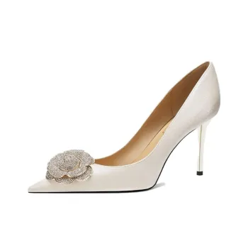Zubumei Slim Heel High Heels 8cm Women's