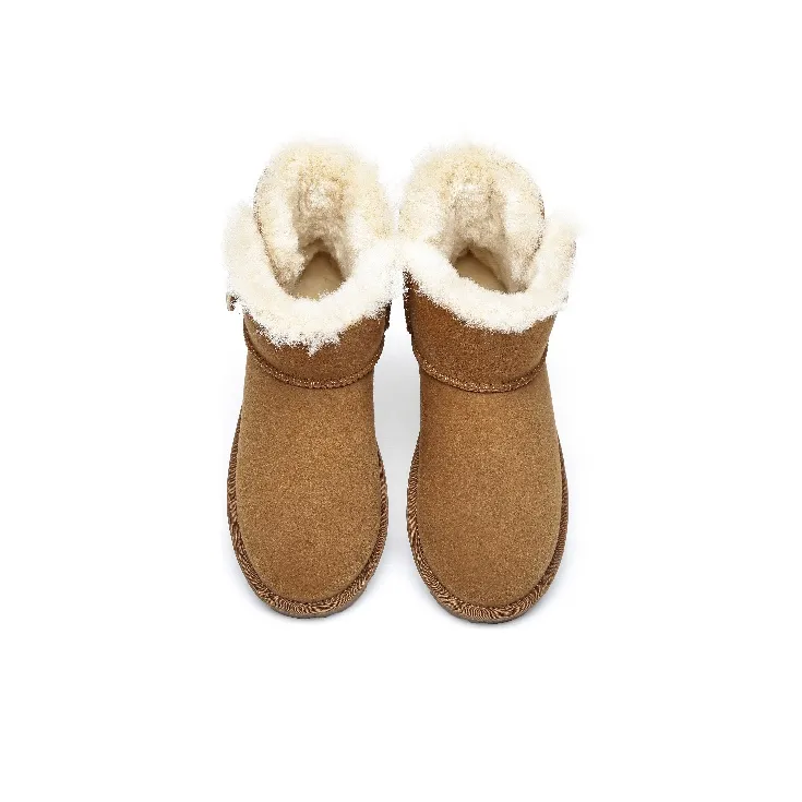 EVERAU Snow Boots Women's Chestnut-2