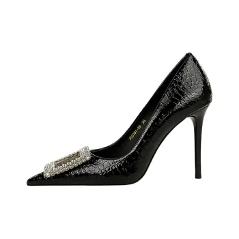 QITUMAUL Slim Heel High Heels Women's