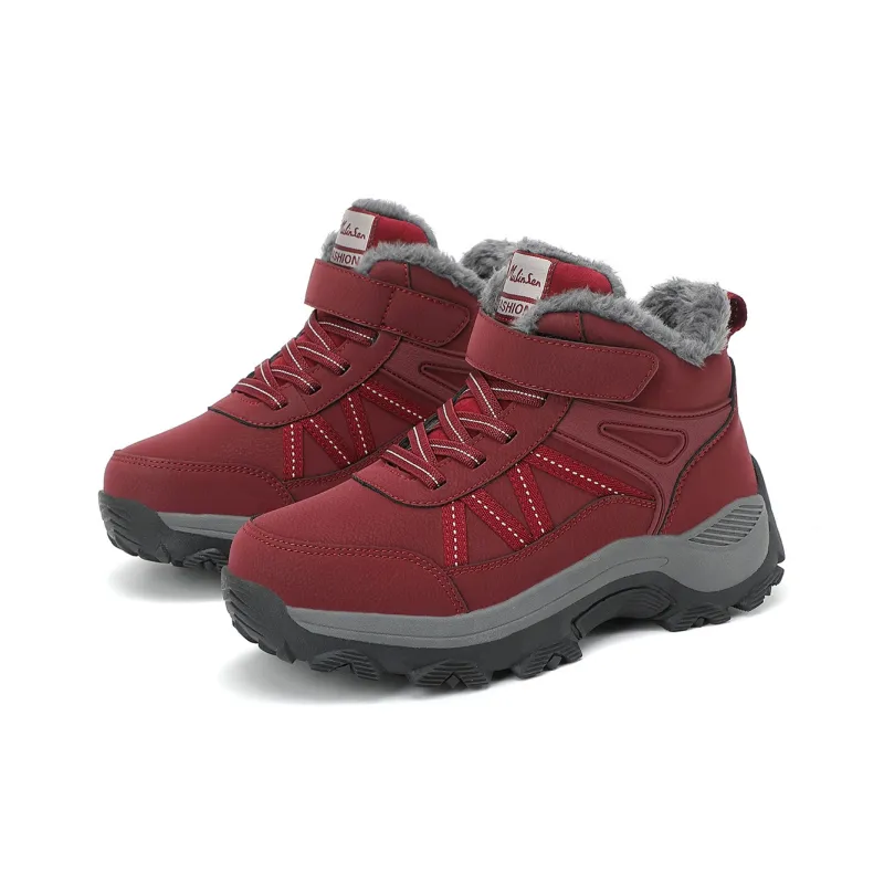 Mulinsen Warm Anti Slip And Wear Resistant Short Snow Boots Women's-8