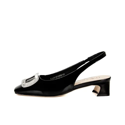 LESELE Chunky Heel High Heels 4cm Women's