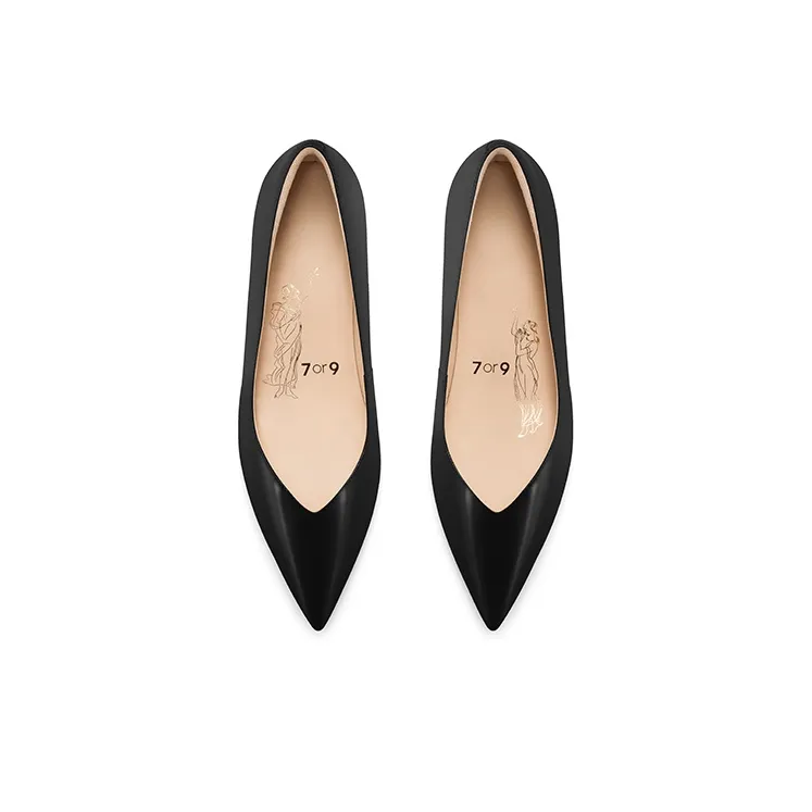 7or9 Black Coffee Jelly High Heels 3.5cm Women's Black-3