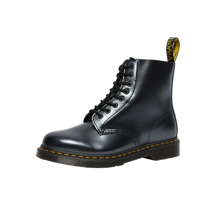 Dr.Martens 1460 Pascal Chroma 8 Martin Boots Couple Style Silver Black-1
