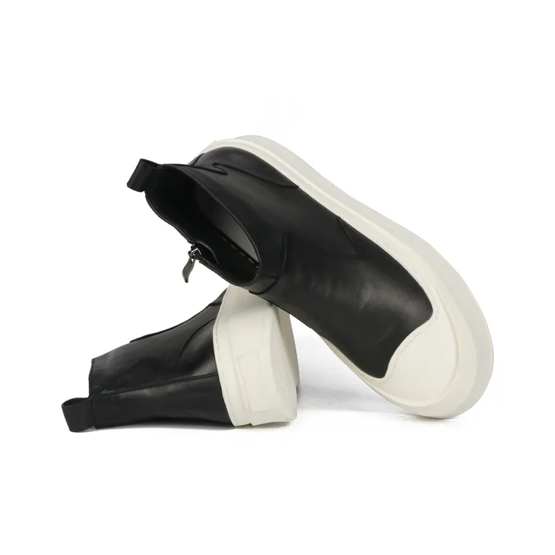 Thai points Ankle Boots Men Black-8