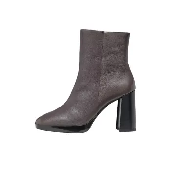 GEOX Teulada Ankle Boots 9.5cm Women's Gray