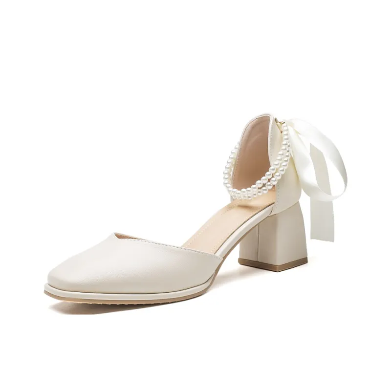 KATHRYN WILSON Block Heel High Heels 6.0cm Women's-1
