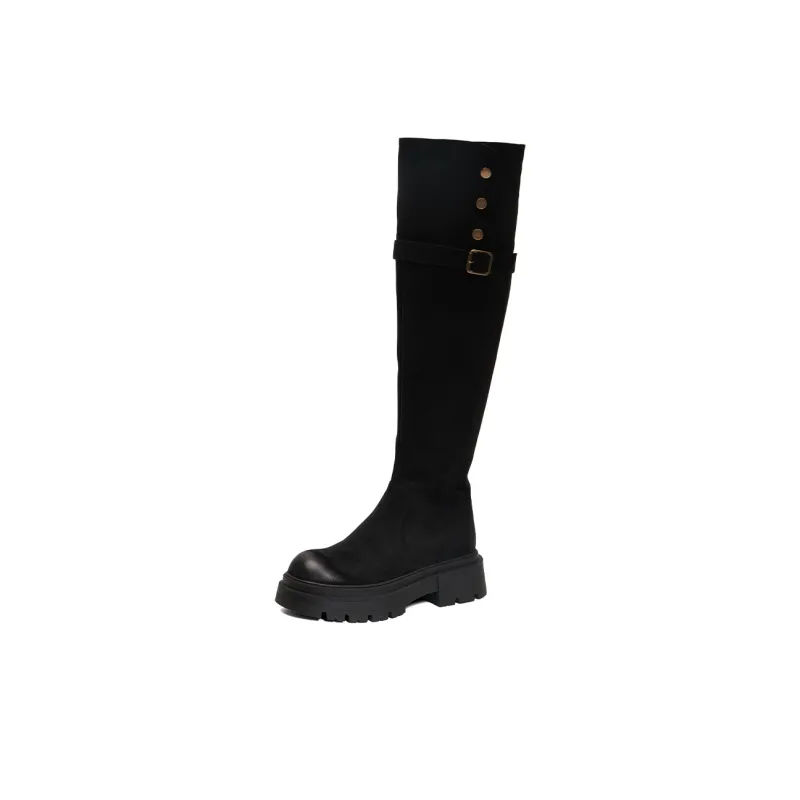 PT'SON Knee high Boots Women's-6
