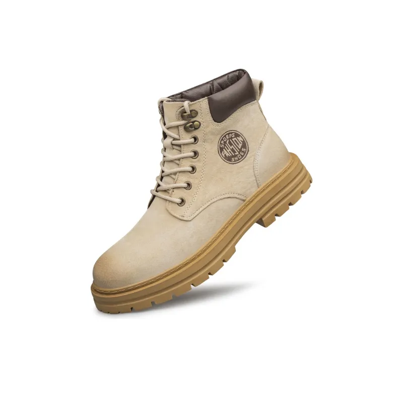 LAORENTOU Martin Boots Unisex Earth Yellow/Sand/Gray/Green-6