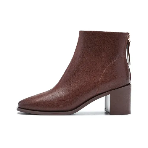 EBLAN Ankle Boots Women's Brown