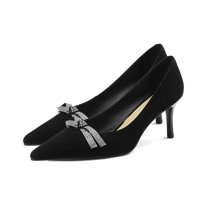 Naiyee Slim Heel High Heels 7cm Women's-2