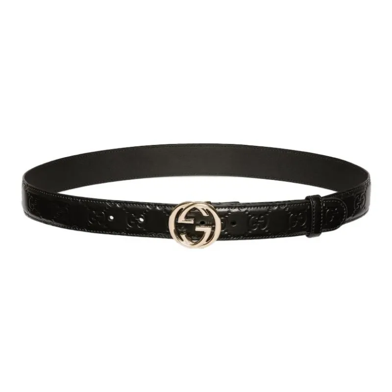GUCCI Interlocking G Buckle Belt-0