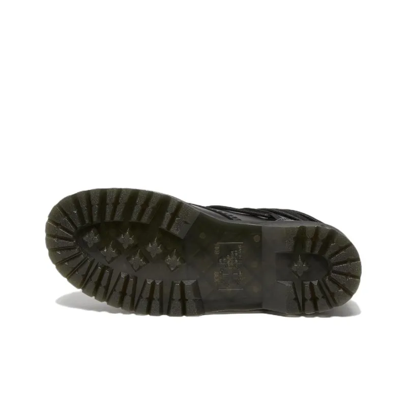 Dr. Martens Jarrick Ii Laced Leather Platform Boot Black Smooth Paris Women's-4