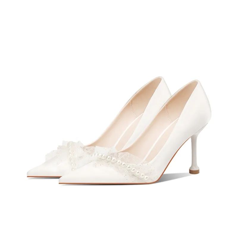 MEIAI Slim Heel High Heels Women's-6
