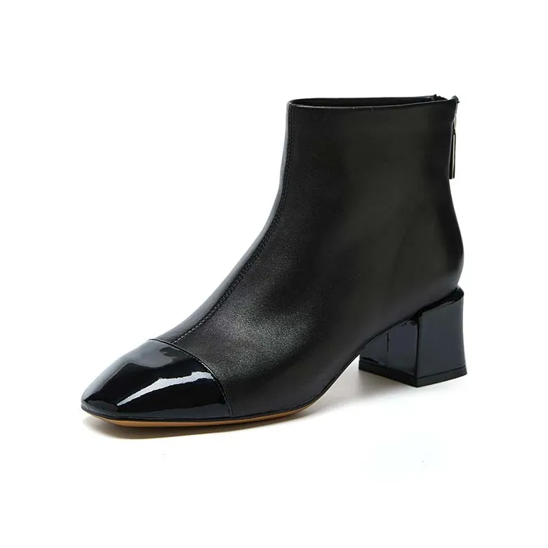Marie Claire Ankle Boots 5.2cm Women's Midnight Paris Black-1