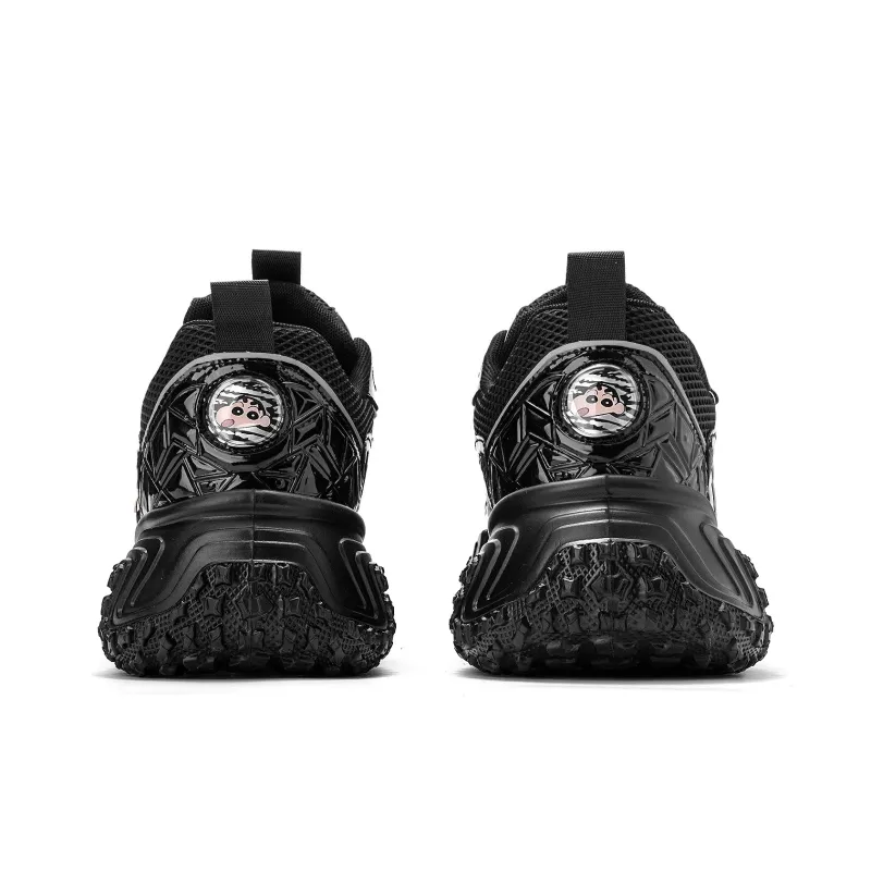 Crayon Shinchan Coverage Impact Resistant Abrasion Resistant Slip Resistant Low Top Chunky Sneakers Men's-2