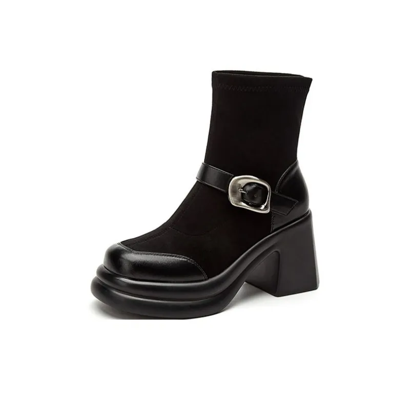 DAPHNE Ankle Boots Women's Black-1