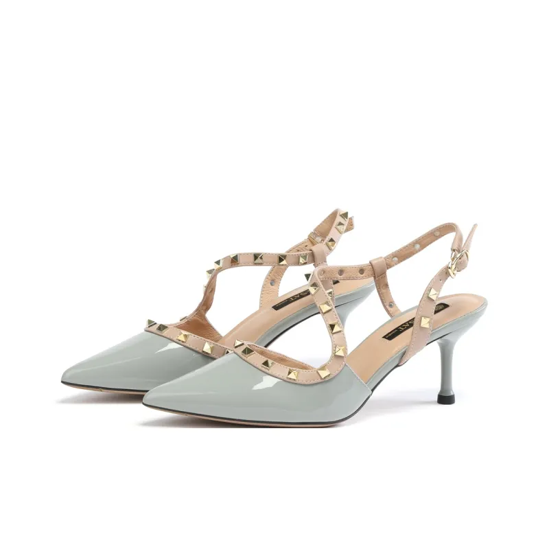 ST&SAT Slim Heel High Heels 7.5cm Women's-7
