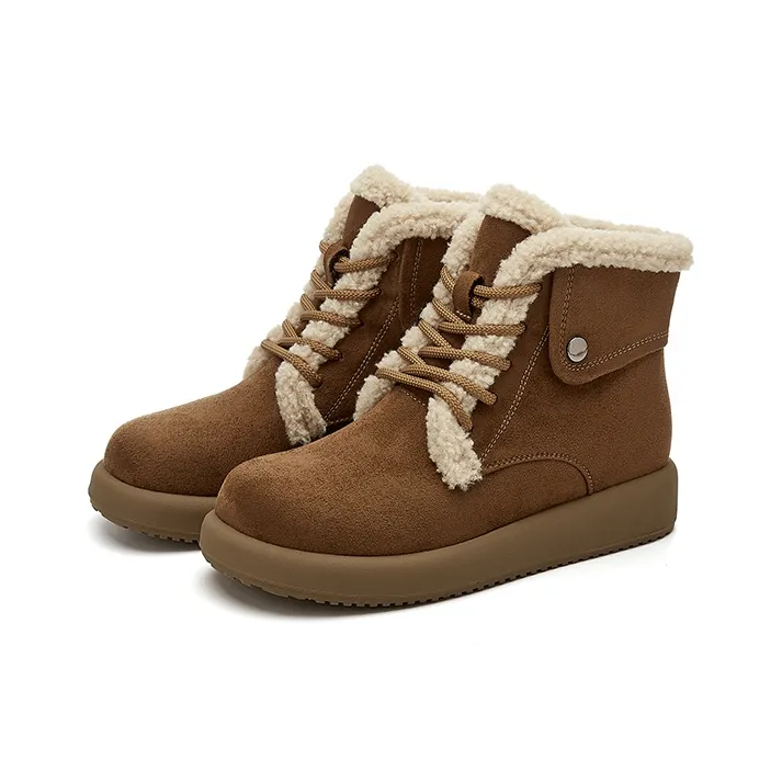 DAPHNE Warm Short Snow Boots Women's-5