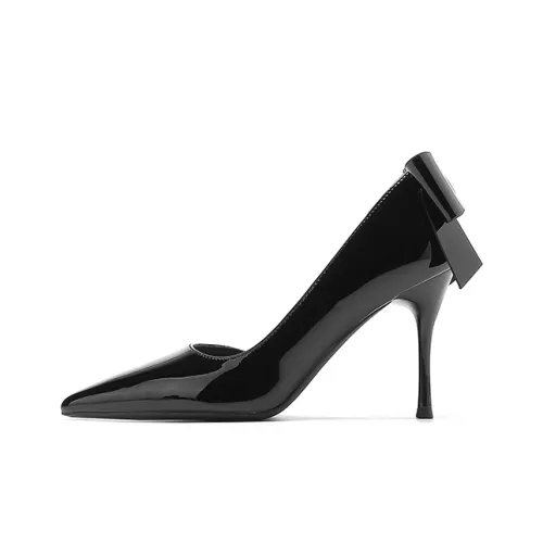Zubumei Slim Heel High Heels 9cm Women's