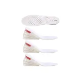 White Gray[2 Pack 7cm]Detachable Height Increase Insoles