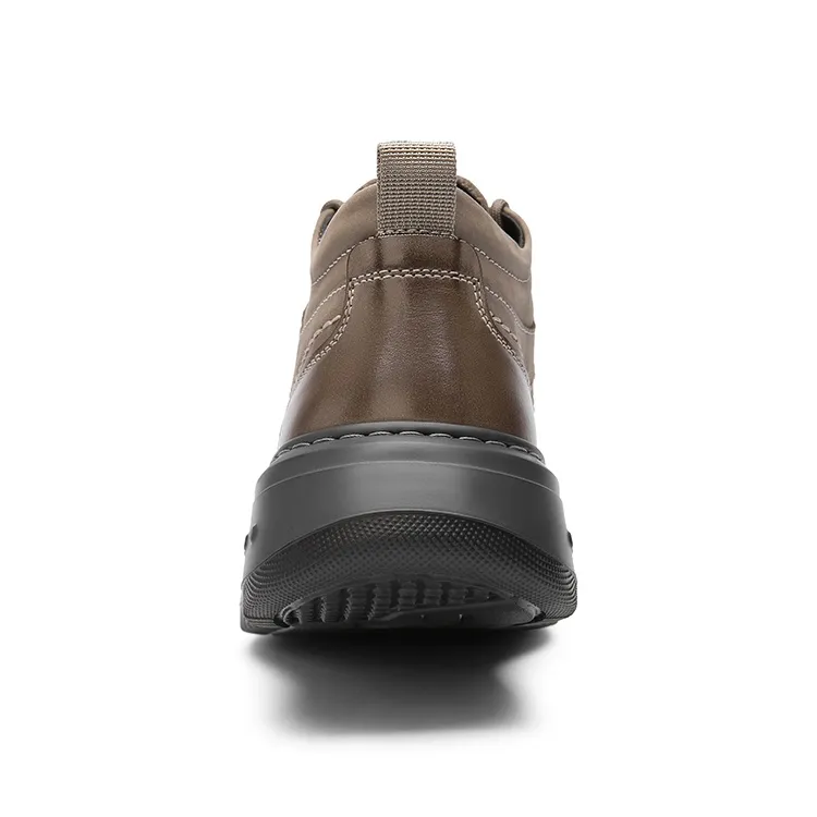 GOLDLION Ankle Boots Men's Brown-3