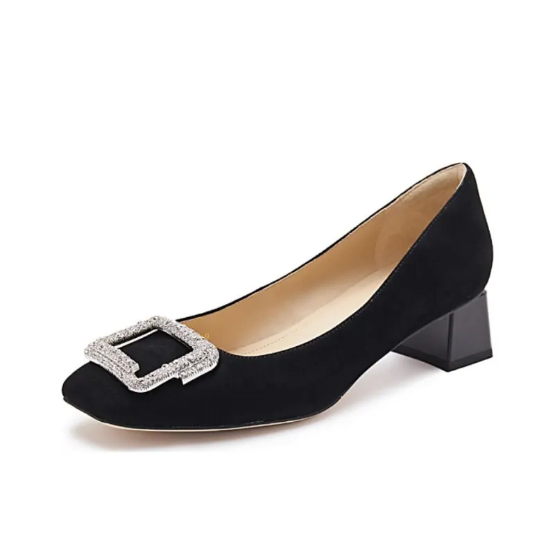 Staccato Chunky Heel High Heels Women's-12