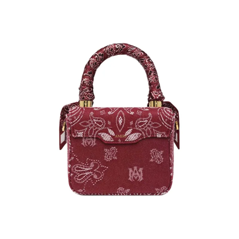 AMIRI Polyester Shoulder Bag Crossbody Bag Handbag Micro Women's Red-2