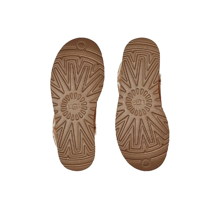 UGG X Telfar Logo Mini Chestnut-4