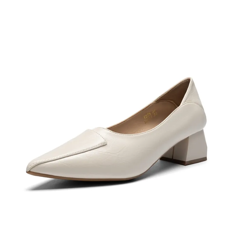 ZHR Chunky Heel High Heels 5cm Women's-1