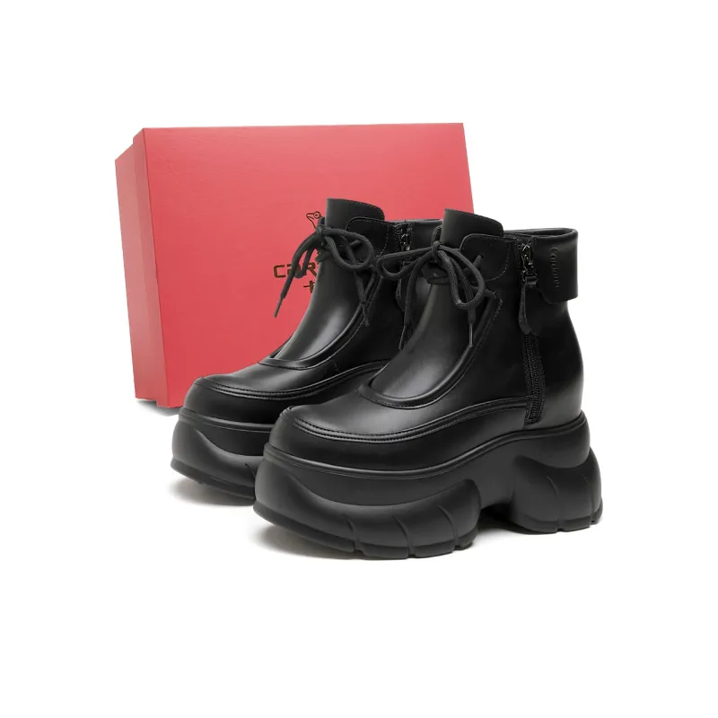 CARDANRO Small sized Sky Vegetables Ankle Boots 10cm Women's-2