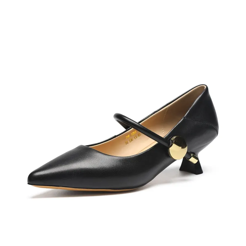 ZHR Slim Heel High Heels 4.5cm Women's-8