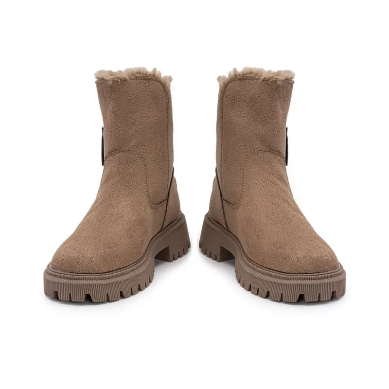 CVOJOO Warm Short Snow Boots Women's-2