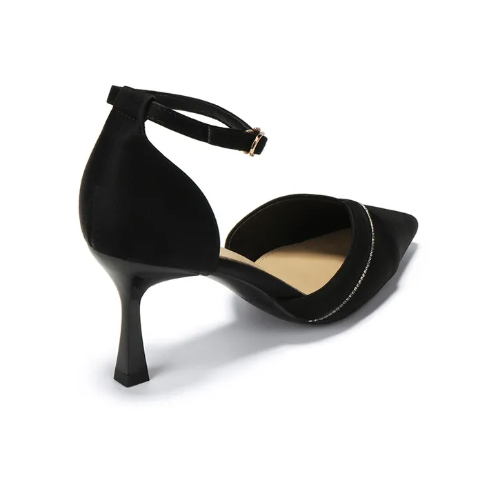 OMS Slim Heel High Heels 7.5cm Women's-3