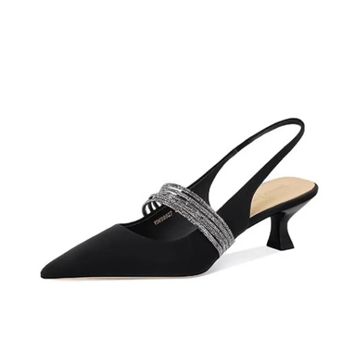 JESSICA SOPHIA Slim Heel High Heels 4cm Women's-5