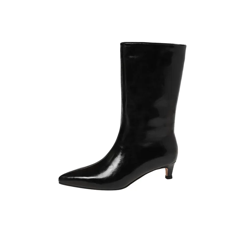 XIAOAJUE Ankle Boots 4cm Women's-10