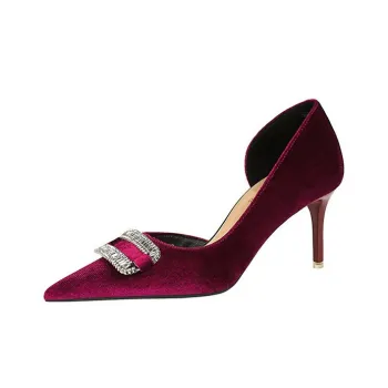BIGTREE Slim Heel High Heels Women's