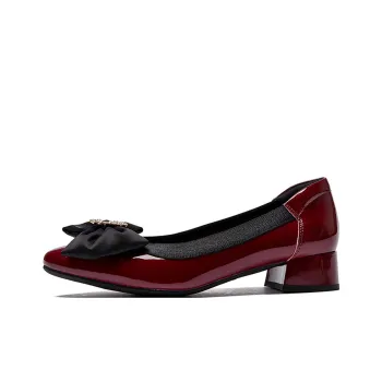 Guci Tianlun GuQiheAven Chunky Heel High Heels 3.5cm Women's