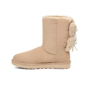 UGG Classic Double Bow Short Boot 'Mustard Seed' Women's