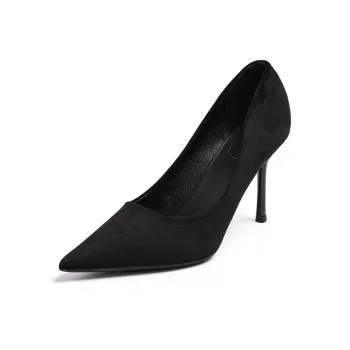 Luji Slim Heel High Heels Women's Black