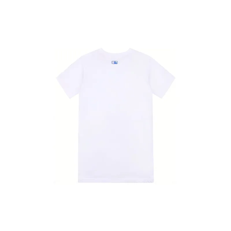 MLB Short Sleeved Dresses Women's White-1