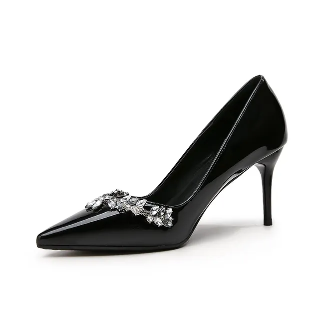 BANWEIDIYA Slim Heel High Heels Women's-0