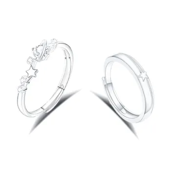 COPI Synthetic Cubic Zirconia Rings Unisex