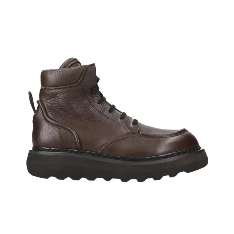 PREMIATA Ankle Boots 4cm Men's Brown-1