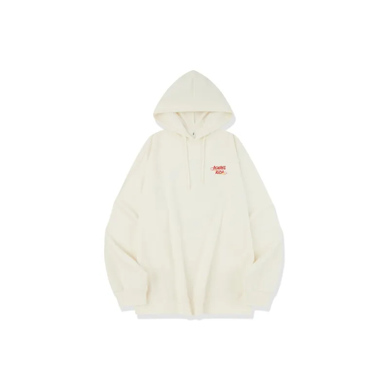QIAODAN Sweatshirt Unisex Cream White-1
