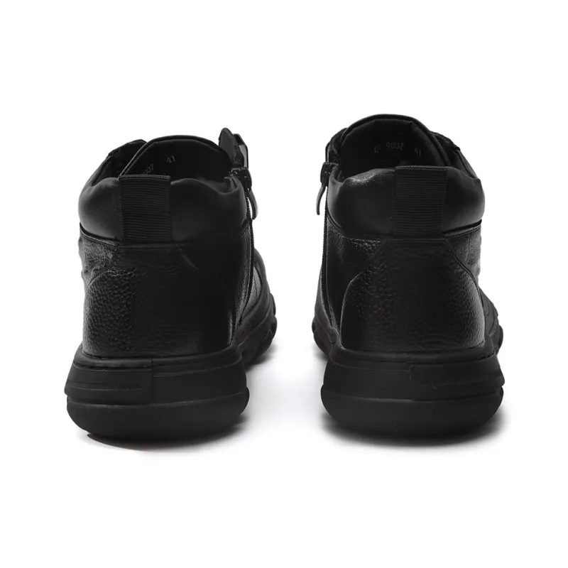TOM TAILOR Cool Black Urban Techwear Boots Thermal Snow Boots Men's-4