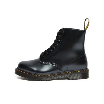 Dr.Martens 1460 Pascal Chroma 8 Martin Boots Couple Style Silver Black