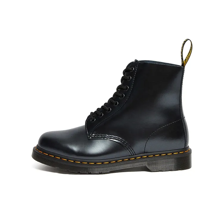 Dr.Martens 1460 Pascal Chroma 8 Martin Boots Couple Style Silver Black-0