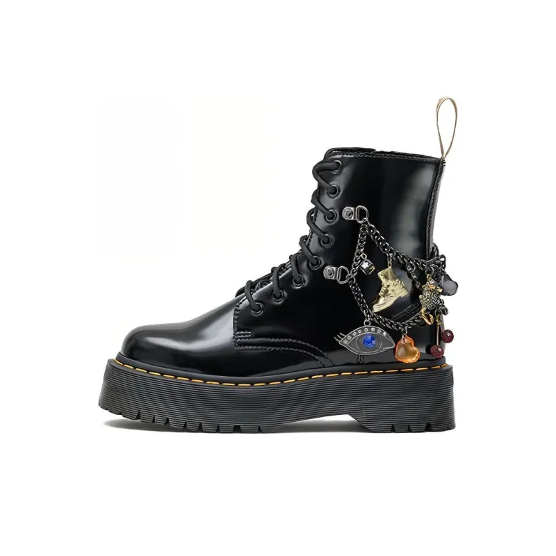 Dr. Martens Dr.Martens X Marc Jacobs Charm Jadon Boots 'Black' Women's-0