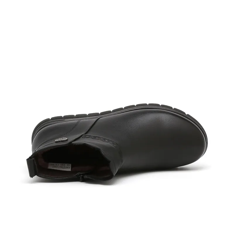 Rich Birds Ankle Boots 3.5CM Women's Black-3